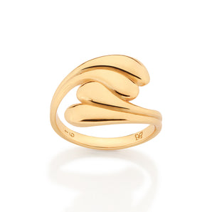 GOLD ENDLESS EMBRACE RING