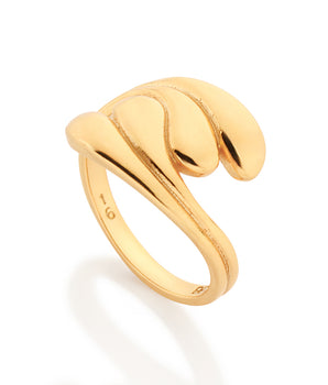 GOLD ENDLESS EMBRACE RING