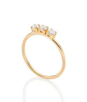 GOLD RIO LIGHTS SKINNY RING