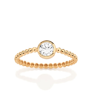 GOLD GOLDEN PRAIRIE SOLITAIRE RING