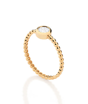 GOLD GOLDEN PRAIRIE SOLITAIRE RING