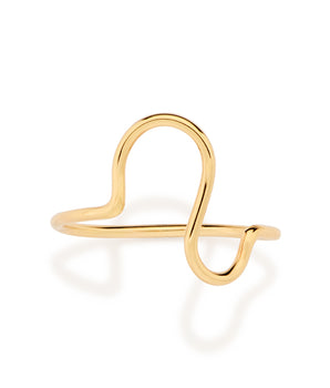 GOLD RUSTIC SKINNY RING