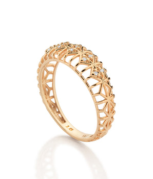 GOLD SUNSET TRAIL RING