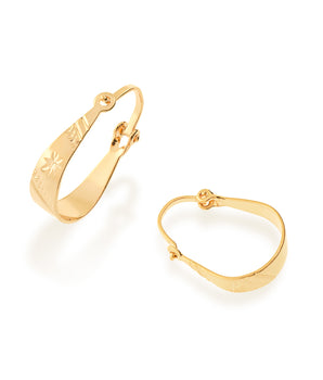GOLD KID'S EARRING