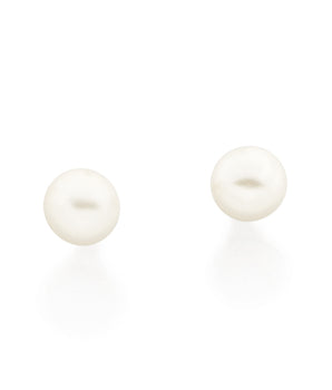 GOLD PLATED KID'S EARRING WITH PEARL
