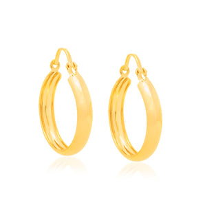 GOLD EARRING RING