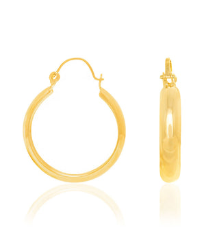 GOLD EARRING RING