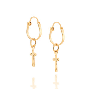 GOLD PLATED KID'S EARRING
