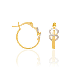 GOLD PLATED KID'S EARRING