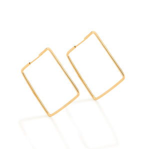 GOLD PLATED HOOPS
