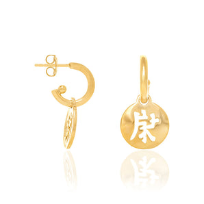 GOLD PLATED EARRING