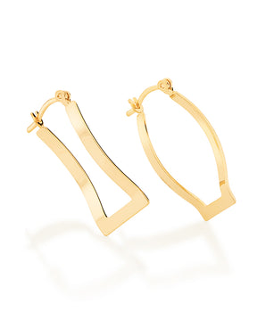 GOLD EARRING RING