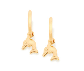 GOLD PLATED KID'S EARRING