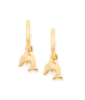 GOLD PLATED KID'S EARRING