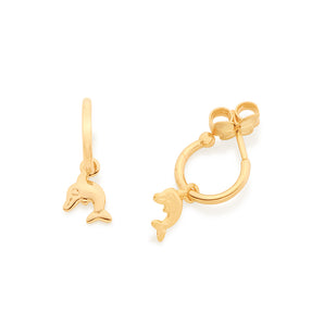 GOLD PLATED KID'S EARRING