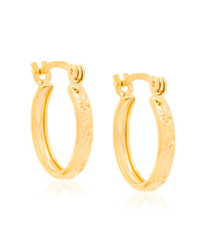 GOLD EARRING RING