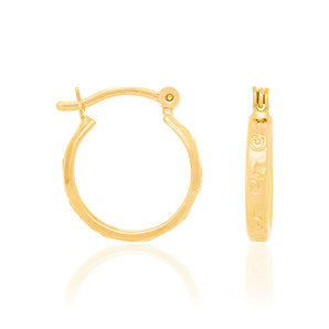 GOLD EARRING RING