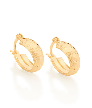 GOLD EARRING RING