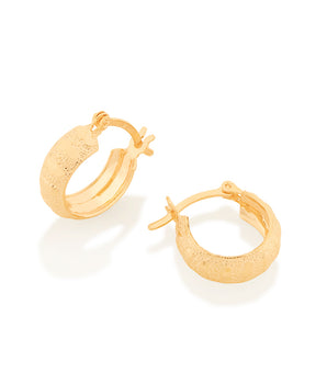 GOLD EARRING RING