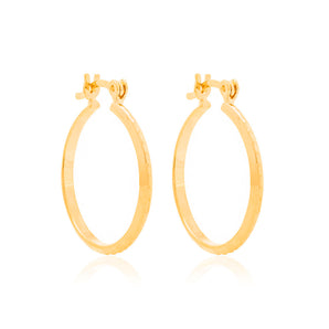 GOLD EARRING RING