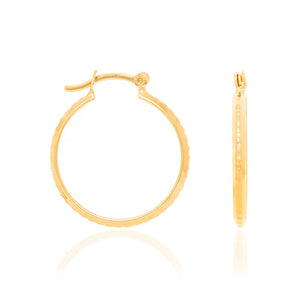 GOLD EARRING RING