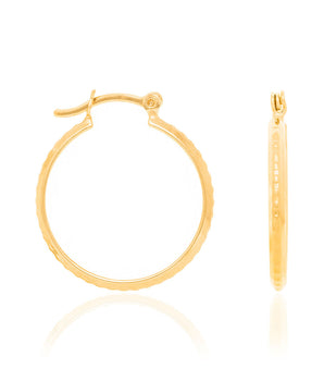 GOLD EARRING RING