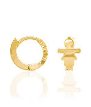 GOLD HOOD EARRING