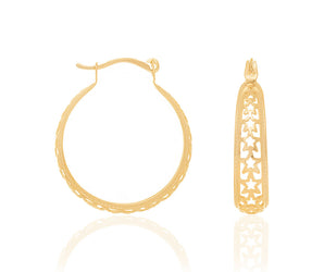 GOLD EARRING RING