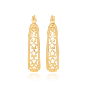 GOLD EARRING RING