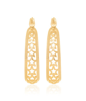 GOLD EARRING RING
