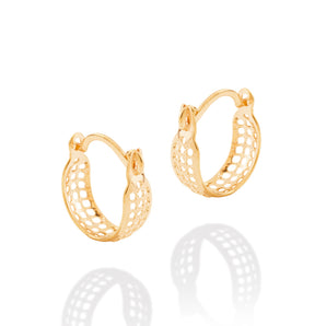 GOLD EARRING RING