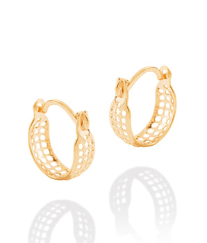 GOLD EARRING RING