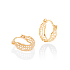 GOLD EARRING RING