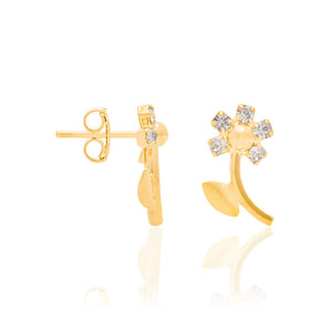 GOLD PLATED KID'S EARRING