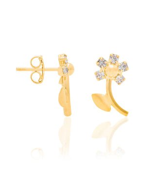 GOLD PLATED KID'S EARRING