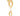 GOLD EARRING WITH CRYSTAL
