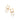 GOLD PLATED EARRING WITH PEARL AND CRYSTAL