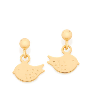 GOLD PLATED KID'S EARRING