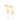 GOLD PLATED KID'S EARRING WITH CRYSTAL