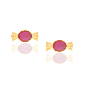 GOLD PLATED KID'S EARRING