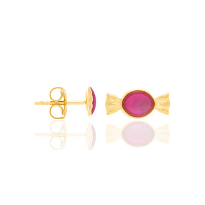 GOLD PLATED KID'S EARRING