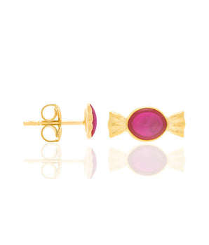 GOLD PLATED KID'S EARRING