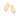 GOLD EARRING WITH ZIRCONIA