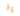 GOLD EARRING WITH ZIRCONIA
