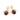 GOLD EARRING WITH CRYSTAL AND ZIRCONIA