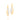 GOLD EARRING WITH ZIRCONIA