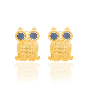 GOLD EARRING WITH ZIRCONIA