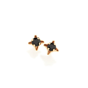 GOLD EARRING WITH CRYSTAL