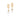 GOLD EARRING WITH ZIRCONIA AND STONE