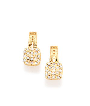 GOLD EARRING WITH ZIRCONIA